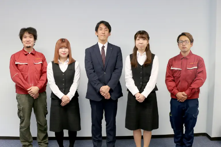 機密文書破砕処理サービス 各部門のスタッフ